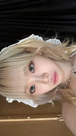 ハイトーン♡ブリーチ ♡エクステ♡nanaのヘアスタイル