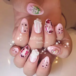 ネイル Arowa 伊田のネイルデザイン