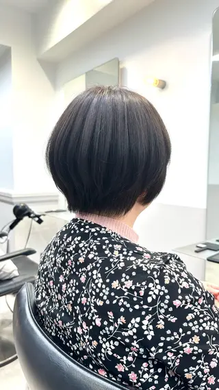 ショート あいこ/ハンサム ショート/日本橋🌷のヘアスタイル