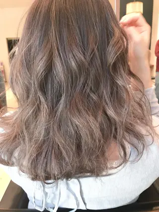 セミロング カラー 🦋透明感カラー🦋 CHIHARUのヘアスタイル