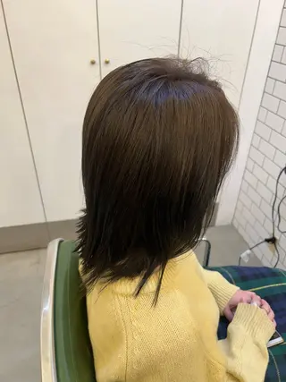 ミディアム カラー aen parlor所属・💐レイヤー/透明感 /りゅーき💐のヘアスタイル