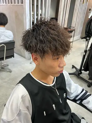 ショート パーマ パーマ特化美容師 佐藤壮流のヘアスタイル