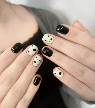 ショート ビューティーフル Aのネイルデザイン