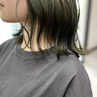 ミディアム カラー 似合わせ小顔カット 🌟神谷 ヨシタカのヘアスタイル