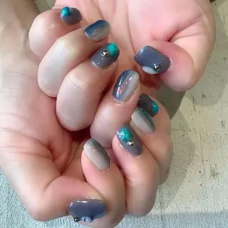 ネイル hair&nail NO-MU所属・hair&nail NO-MUのネイルデザイン