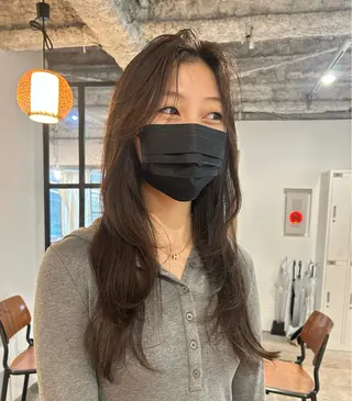 ロング カラー ヘアアレンジ 🎀suzuna 透明感colorのヘアスタイル