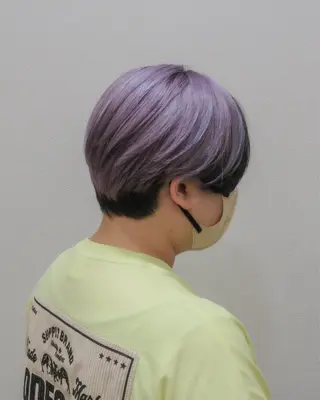 カラー 山口 玖瑠美のヘアスタイル