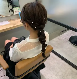 ロング 袋瀬 玲奈のヘアスタイル