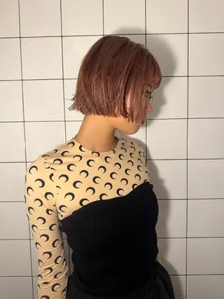 ショート 捺葵 @72tomi__のヘアスタイル