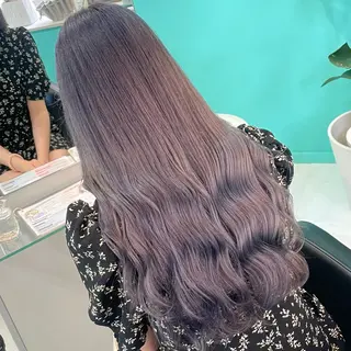 ロング カラー Natsuki🤍 透明感×艶カラー🫧のヘアスタイル