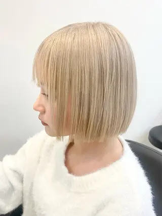 カラー 韓国風×透明感カラー 髪質改善オタベシンヤのヘアスタイル