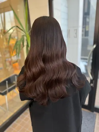 セミロング 🇰🇷韓国風顔周り NANAMI🇰🇷のヘアスタイル