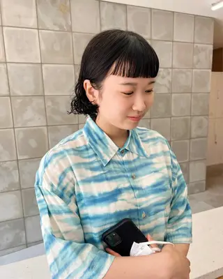 ショート デザイン/レイヤー Kaito🐩/栄のヘアスタイル