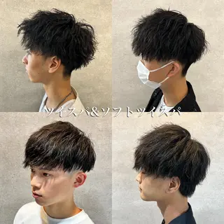ショート パーマ メンズ 【メンズ特化】 サエキカズマのヘアスタイル