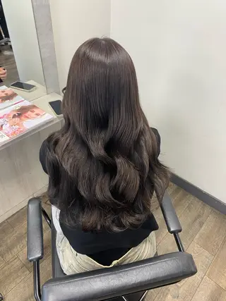 ロング MIREI /韓国風 /大阪美容室のヘアスタイル