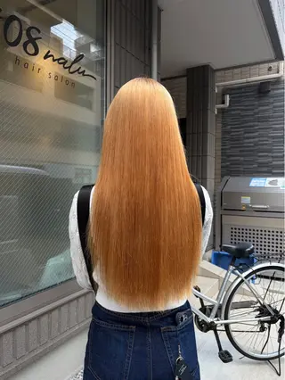 ロング カラー 荒井 茉凜のヘアスタイル