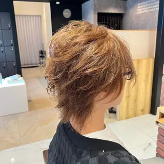 カラー メンズ ルクール喜多町店 こむろのヘアスタイル