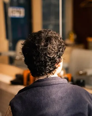 ミディアム カラー パーマ メンズ 🔗メンズサロン🔗 Kieのヘアスタイル