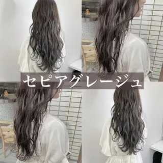 セミロング カラー エリアマネージャー 復活の大澤竜馬のヘアスタイル