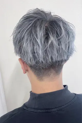 カラー メンズ ケアブリーチ /髪質 改善/古橋圭史郎のヘアスタイル