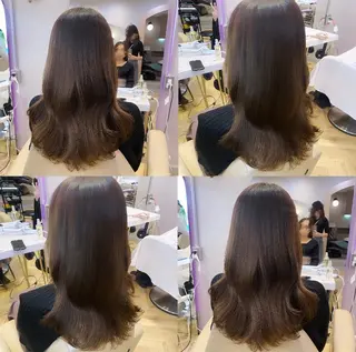 ロング 上品♡韓国レイヤー ‎🤍のの‎🤍のヘアスタイル