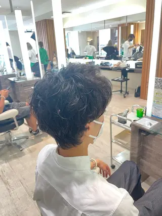 パーマ メンズ ✨ダメージを感じない 美髪ヘア✨ 野口春貴のヘアスタイル