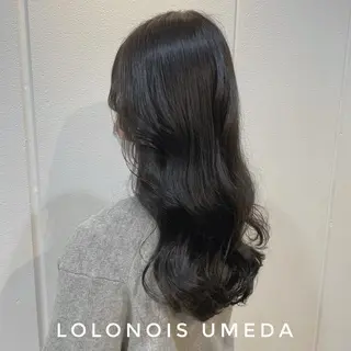ロング カラー Lolonois梅田 /Okazaki:)のヘアスタイル