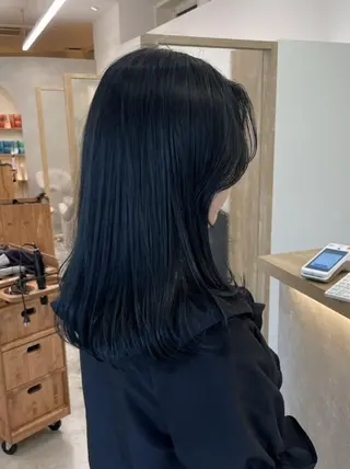ミディアム Saki サキのヘアスタイル