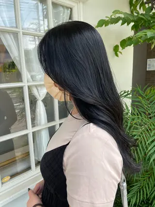 ロング カラー AGREE〜calling〜所属・優 南のヘアスタイル