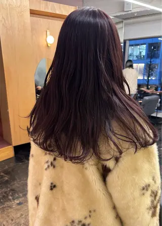セミロング カラー 西山 紗耶香🪽 透明感カラー/ボブのヘアスタイル