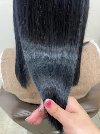 セミロング カラー miloc那覇 MIKUのヘアスタイル
