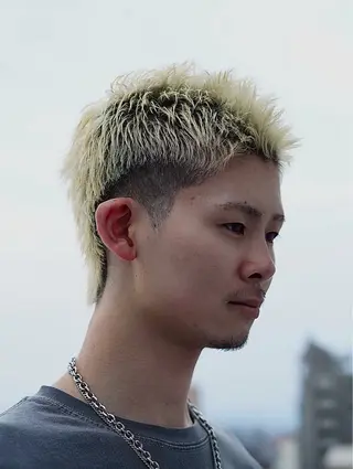 カラー メンズ YOHEI【メンズ/ パーマ/メンズ特化】のヘアスタイル