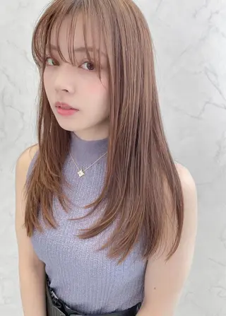 ロング チダアキフミ Ash大森のヘアスタイル
