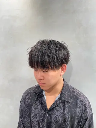 メンズ 髪質改善/縮毛矯正/ 酸性ストレート/まやのヘアスタイル