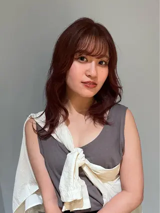 セミロング *♪ひなた ⋆カットモデル募集のヘアスタイル