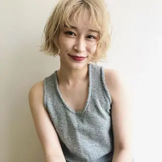 ミディアム カラー パーマ ヘアアレンジ ネイル マツエク・マツパ O/ODER (official)のヘアスタイル