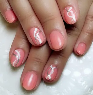 ネイル ラウバイマノマノ なかざとのネイルデザイン