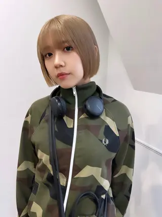 ショート カラー nendo_hair所属・ハイトーン/ボブ 🎀sonokaのヘアスタイル