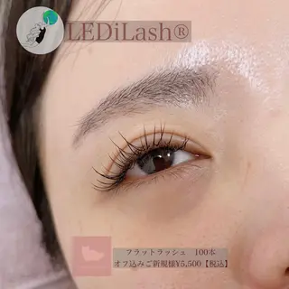 マツエク・マツパ 1ヶ月後も半分残る 高持続LEDエクステのマツエク・マツパデザイン