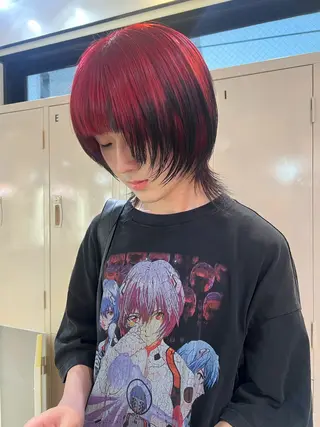 ミディアム 💥ウルフカット デザインあんな💥のヘアスタイル