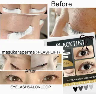 マツエク・マツパ eyelash salonLoopꨄのマツエク・マツパデザイン