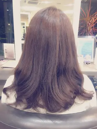 ミディアム パーマ ecru🕊️堀内 眞帆のヘアスタイル