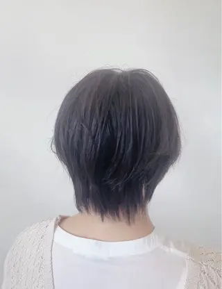ショート ボブ/ブリーチ/ ベージュ/清水祥偉のヘアスタイル