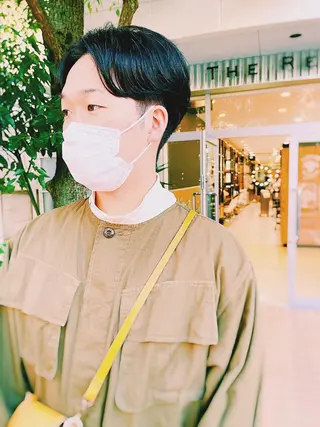 ショート パーマ メンズ メンズパーマ タカキリョウのヘアスタイル