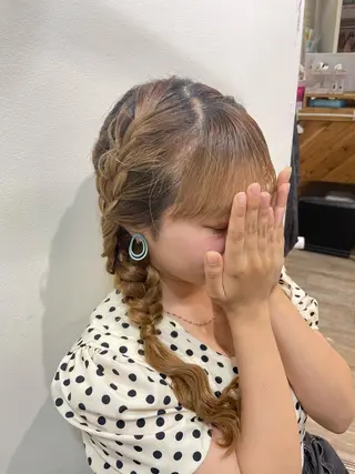 ヘアアレンジ CORE blanc所属・COREblanc ゆきの／表参道 原宿のヘアスタイル