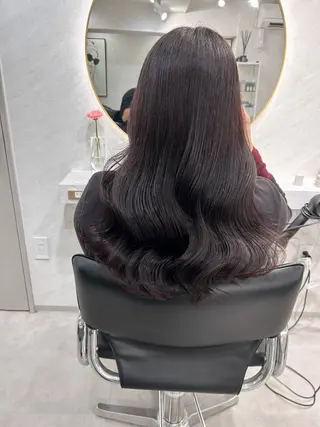 ロング カラー 髪質改善will hairdesignのヘアスタイル