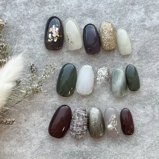 ネイル aune nail Ayakaのネイルデザイン