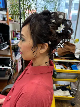 ヘアアレンジ ブロッサム所属・ヘアメイク・着付特化 はやしのその他イメージ