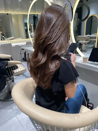 ロング 《髪質改善✖️オリー ブ🧸》小嶋拓也のヘアスタイル