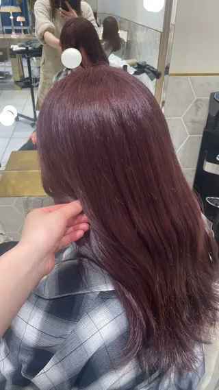 カラー 透明感 カラー/RICOのヘアスタイル